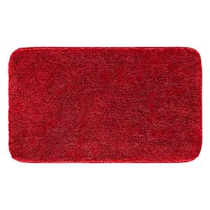 Badematte Melange Webstoff - Rot - 70 x 120 cm