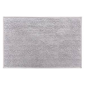 Badmat Marla geweven stof - Heldergrijs - 60 x 90 cm