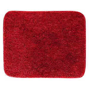Badematte Melange Webstoff - Rot - 50 x 60 cm