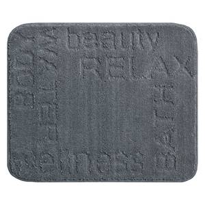 Tapis de bain Feeling Tissu - Anthracite - 50 x 60 cm