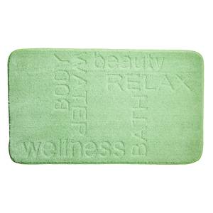 Tapis de bain Feeling Tissu - Vert pâle - 70 x 120 cm