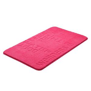 Tapis de bain Feeling Tissu - Rose foncé - 60 x 100 cm