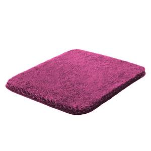 Badematte Melange Webstoff - Fuchsia - 50 x 60 cm