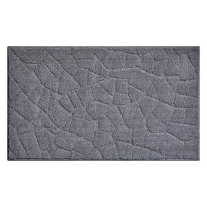 Badmat Terazzo geweven stof - Antraciet - 60 x 100 cm