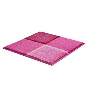 Tapis de bain Divisio Tissu - Rose foncé - 60 x 60 cm