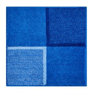 Badematte Divisio Webstoff - Blau - 60 x 60 cm