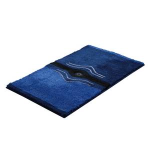 Tapis de bain Crystal Light Tissu - Bleu marine - 60 x 100 cm