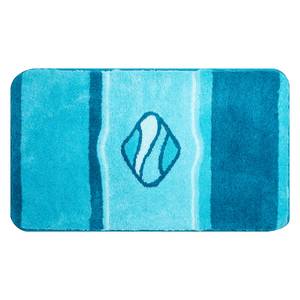 Tapis de bain Jewel Tissu - Turquoise - 70 x 120 cm