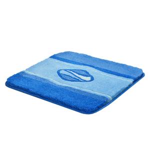 Tapis de bain Jewel Tissu - Bleu - 60 x 60 cm