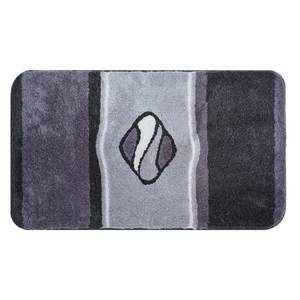 Tapis de bain Jewel Tissu - Anthracite - 60 x 100 cm