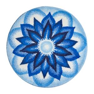 Tapis de bain Heaven Fibres synthétiques - Bleu - 80 x 80 cm