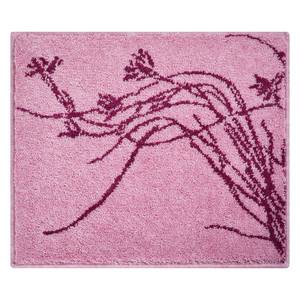 Badmat Lily geweven stof - Roze - 50 x 60 cm