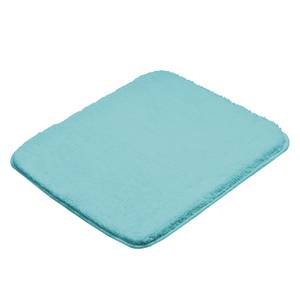 Badematte Melange Webstoff - Babyblau - 50 x 60 cm