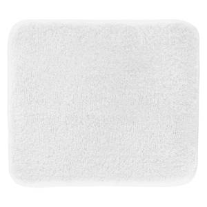 Badmat Melange geweven stof - Wit - 50 x 60 cm