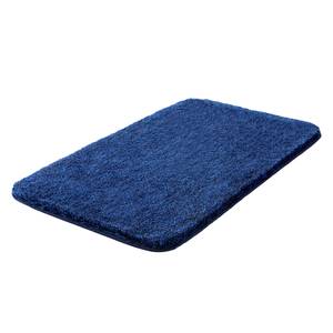 Badmat Melange geweven stof - Marineblauw - 50 x 110 cm