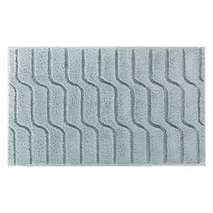 Tapis de bain Vogue Tissu - Gris pigeon - 70 x 120 cm