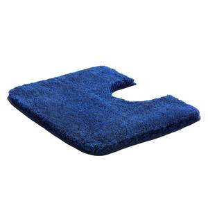 Tapis WC Melange Tissu - Bleu marine