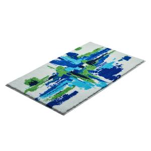 Badmat Mezzo geweven stof - Blauw - 70 x 120 cm