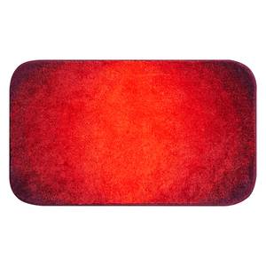 Tapis de bain Moon Tissu - Rouge - 60 x 100 cm
