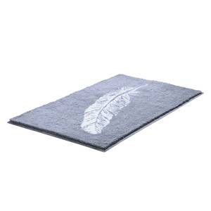 Tapis de bain Piume Tissu - Gris - 70 x 120 cm