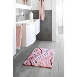 Badematte Vela Webstoff - Rosa - 70 x 120 cm