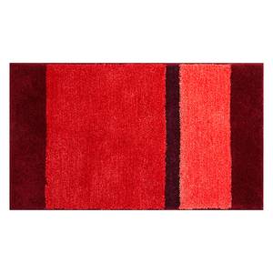 Tapis de bain Room Tissu - Rouge - 70 x 120 cm