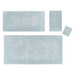 Handdoek Memory geweven stof - Mintgrijs - 30 x 50 cm