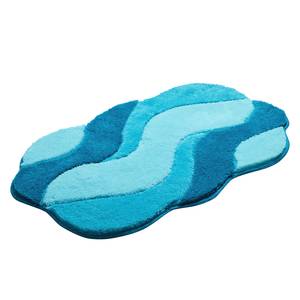 Tapis de bain Carmen Tissu - Aqua - 80 x 140 cm