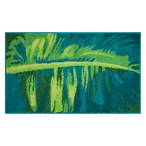 Badmat Tropical geweven stof - Groen - 70 x 120 cm