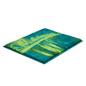 Badmat Tropical geweven stof - Groen - 50 x 60 cm