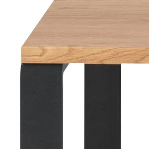 Tables basses Vacaria I (lot de 2) Imitation chêne sauvage / Noir