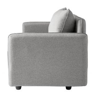 Sofa Lavara I (2 places) Tissu - Gris clair