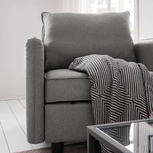 Fauteuil Lavara I Tissu - Gris clair