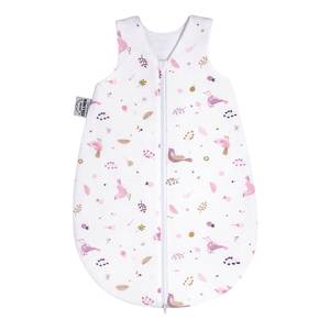 Turbulette Berries and Birds 74 cm Coton - Blanc