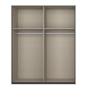 Schwebetürenschrank SKØP X Schwarz - 181 x 236 cm - 2 Türen