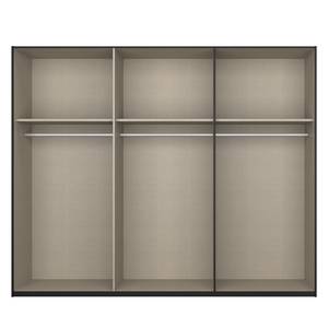 Schwebetürenschrank SKØP XVIII Schwarz - 270 x 236 cm - 3 Türen