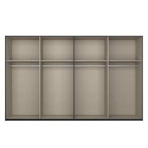 Schwebetürenschrank SKØP X Schwarz - 360 x 222 cm - 4 Türen