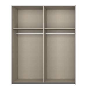 Armoire à portes coulissantes SKØP pure 2 portes - Graphite - 181 x 236 cm - 2 porte