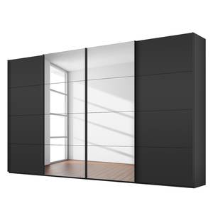 Schwebetürenschrank SKØP XVIII Schwarz - 360 x 222 cm - 4 Türen