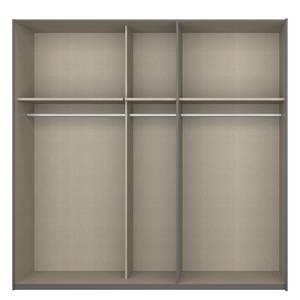 Schwebetürenschrank SKØP pure Graphit - 225 x 236 cm - 2 Türen