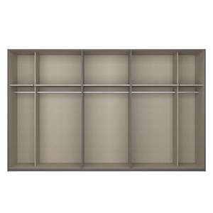 Schwebetürenschrank SKØP pure Graphit - 360 x 222 cm - 3 Türen