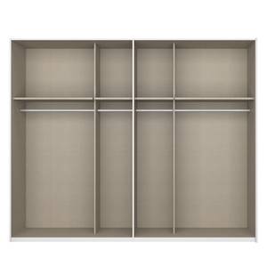 Schwebetürenschrank SKØP pure Alpinweiß - 270 x 236 cm - 2 Türen