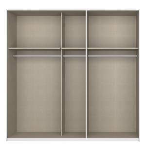 Zweefdeurkast SKØP pure reflect Alpinewit - 225 x 236 cm - 2 deuren