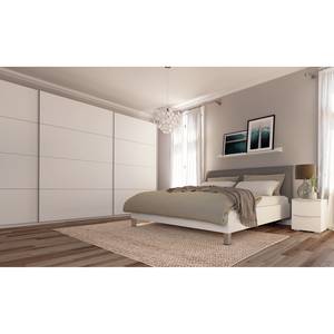 Armoire à portes coulissantes SKØP pure Blanc alpin - 405 x 236 cm - 3 portes