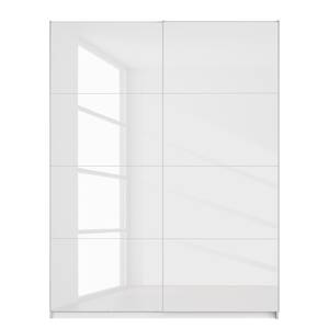 Schwebetürenschrank SKØP pure gloss Hochglanz Weiß / Weiß - 181 x 236 cm - 2 Türen