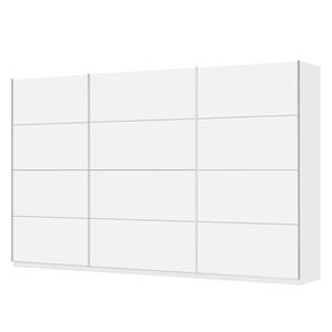 Schwebetürenschrank SKØP pure Alpinweiß - 360 x 222 cm - 3 Türen