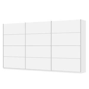 Schwebetürenschrank SKØP pure Alpinweiß - 405 x 222 cm - 3 Türen