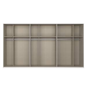 Schwebetürenschrank SKØP pure gloss Hochglanz Weiß / Weiß - 405 x 236 cm - 3 Türen