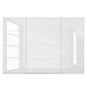 Schwebetürenschrank SKØP pure gloss Hochglanz Weiß / Weiß - 315 x 222 cm - 3 Türen