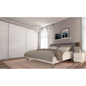 Schwebetürenschrank SKØP pure gloss Hochglanz Weiß / Weiß - 360 x 236 cm - 3 Türen